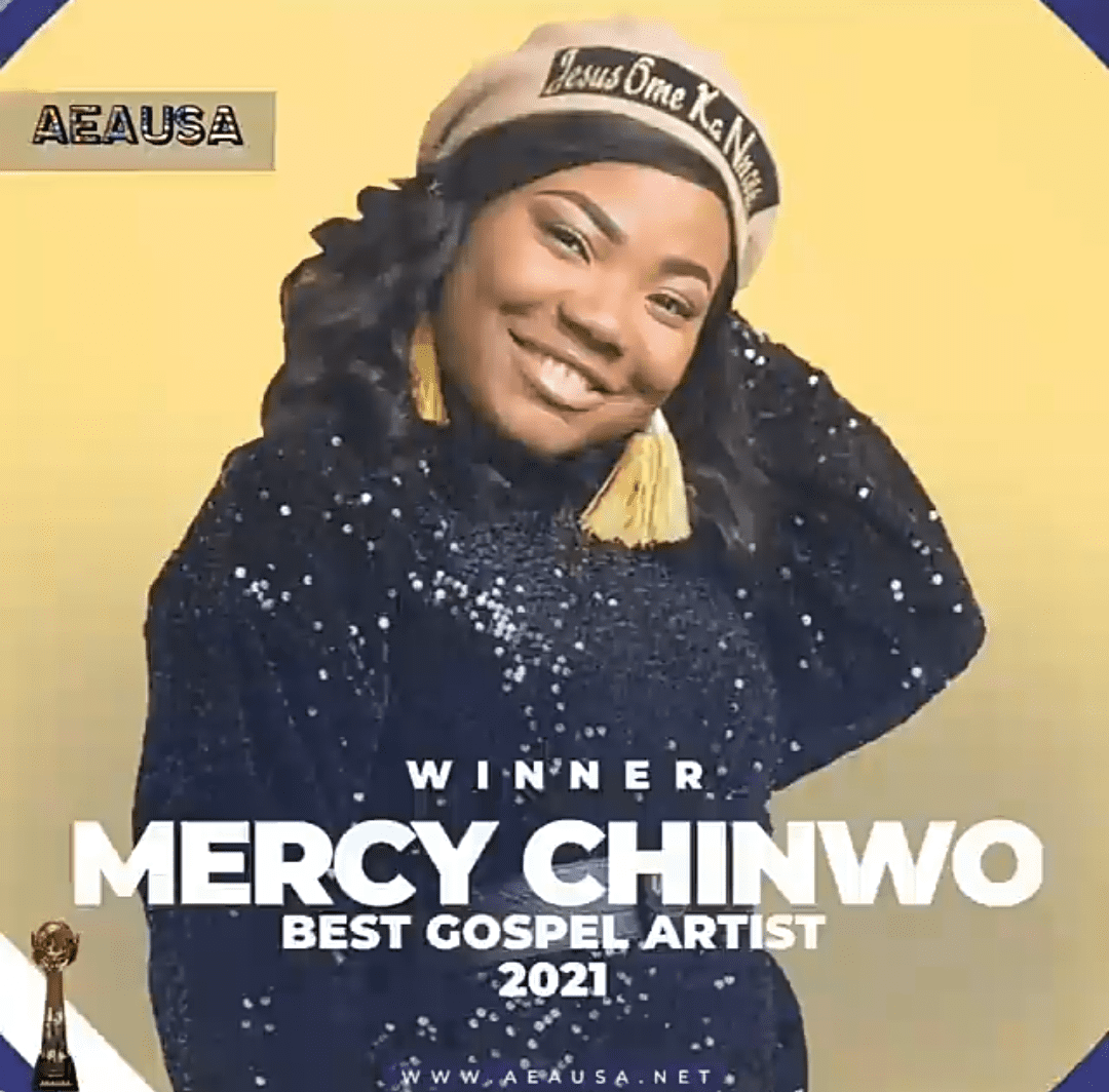 Mercy Chinwo - Best gospel artist AEAUSA 2021