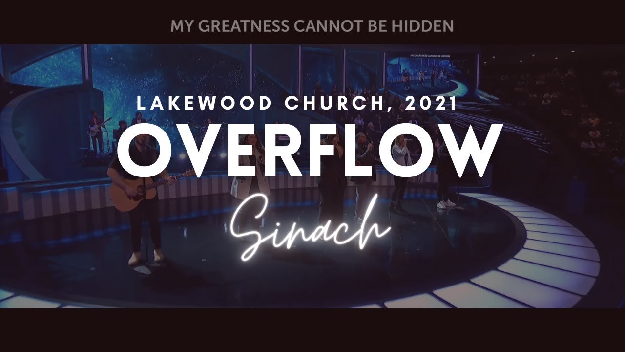 There's an Overflow by Sinach @ LakeWood Church