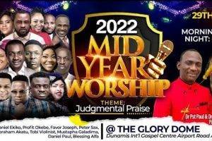Dunamis Mid-Year worship Service Judgmental Praise