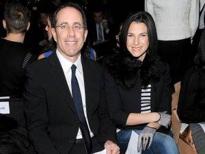 Jerry Seinfeld and his beautiful wife, Jessica Sklar. 