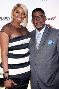 Nene Leakes and her ex-husband, Gregg Leakes in a lovely picture. 